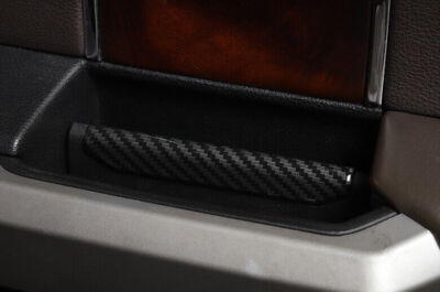 Carbon Fiber Inner Door Handle Decor Trim Strips For Ford F150 15-20 Accessories - Foto 10