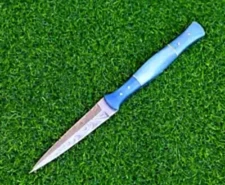 Best dagger Knife Damascus fixed blade boot knife Ideal DOUBLE-EDGE Throwing