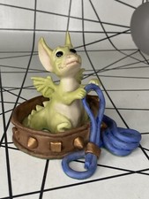 pocket dragons.  'WALKIES'  1989  Unboxed  Rare real Musgrave dragon with collar