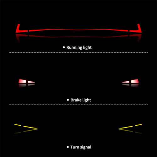 VLAND RED LED Tail Lights For Lexus IS250 300h 350F 14-20 W/Animation&Sequential - Picture 10 of 16