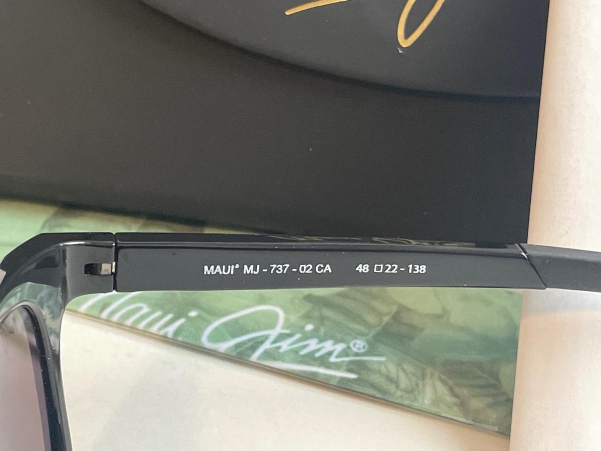 Maui Jim KOKO HEAD Polarized Sunglasses Canada Flag Black/Blue