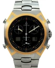 Omega 37.5mm Polaris Seamaster Ani-Digi Chronograph 1670 Watch! Ref: 386.1231.1!