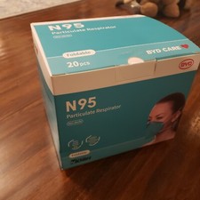 BYD N95 Genuine Particulate Respirator Face Mask - 20 Pack