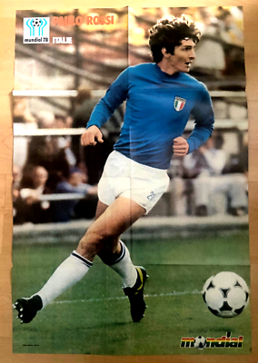 ANCIEN POSTER VINTAGE Onze Équipe Nancy Coupe De France Michel Platini