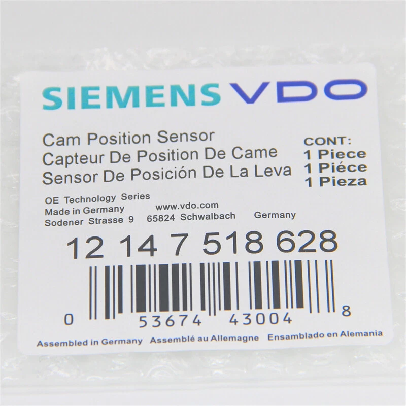 2 árboles de levas del motor y 1 sensores de posición del cigüeñal para BMW 320I X3 2001 - 2005 Foto 3 de 4