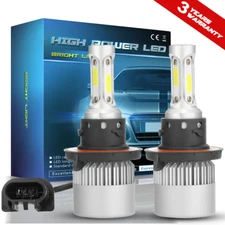 LED Headlight Bulbs Kit SKN H13 9008 for Dodge Ram 1500 2006-2012 High&Low Beam