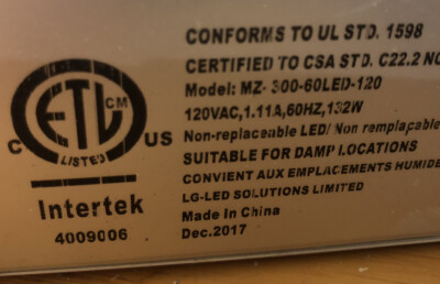 Mars Hydro MZ-300 60LED-120 Grow Light. | eBay