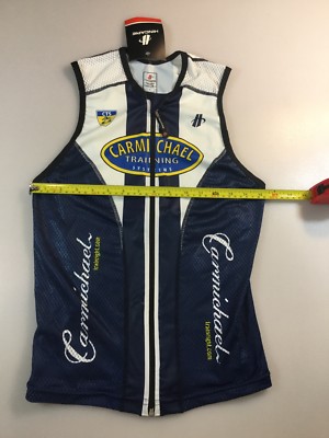 Hincapie Mens Fluid Triathlon Tri Top Size Large L (6551-3)