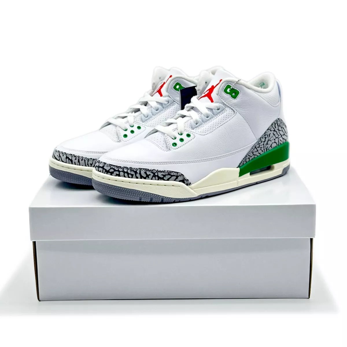 Air Jordan 3 WMNS White Lucky Green CK9246-136