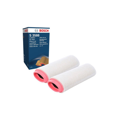 2x Luftfilter BOSCH 1 457 433 588 für BMW Rover Land MG Alpina 3er 75