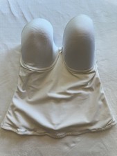 Va Bien Ivory Strapless Underwired Boned Bustier 36D Wedding Style 1503