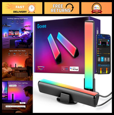 Smart LED Light Bars for TV, RGBICWW WiFi Backlights, Alexa Google Assistant C