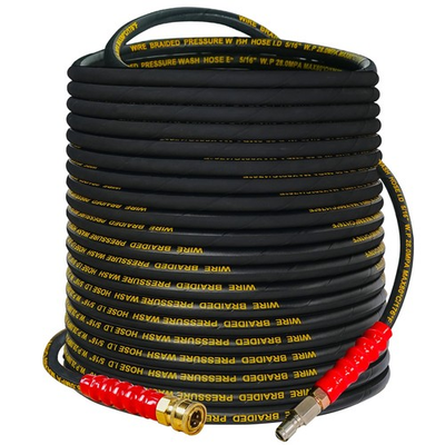 #ad Hourleey 100ft Black Pressure Washer Hose $112.99