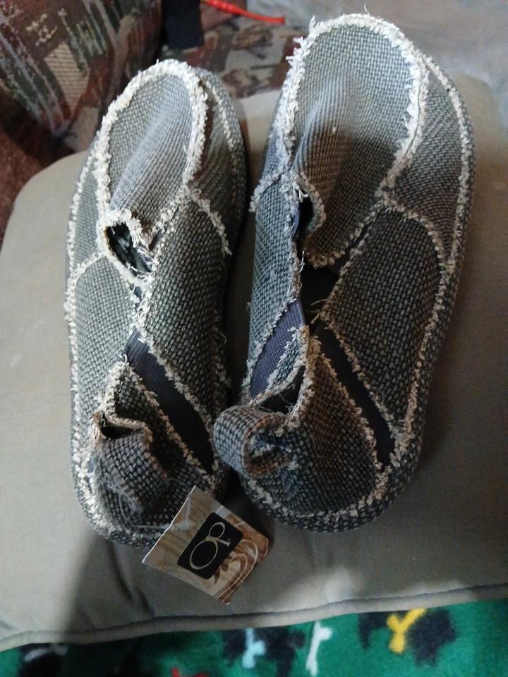 Ocean Pacific 轻便帆布鞋垫男式 7 码全新带标签 — 第 3/4 张图片