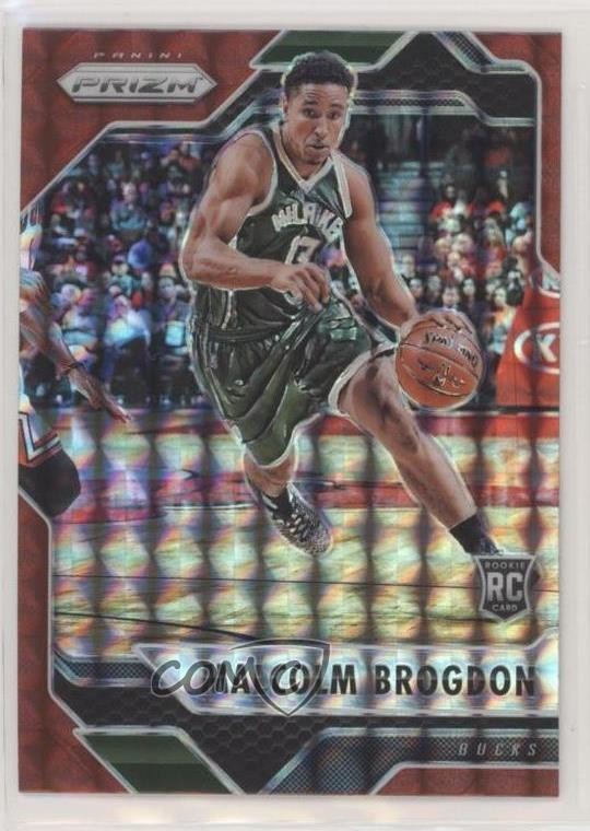 2016-17 Panini Prizm Mosaic Red Malcolm Brogdon #65 4g0