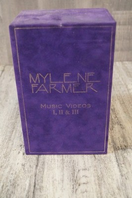 Mylène Farmer 3 VHS Box Music Videos I II III