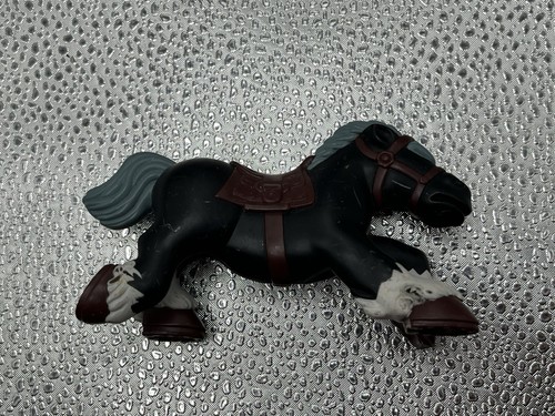 Fisher Price Great Adventure Vintage 1994 Black Horse Cowboy Western Ersatz - Bild 6 von 6