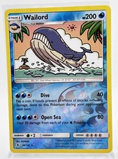 Wailord 30/145 Reverse Holo Pokémon Card Guardians Rising 2017 LP on eBay