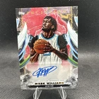2024-25 Topps Inception Autographs Mark Williams, Mark Williams #AC-MW Red /75 (