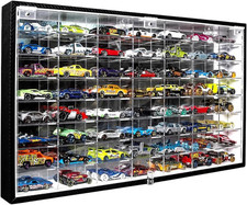 1/64 Scale Diecast Car Display Case Wall Mount Storage