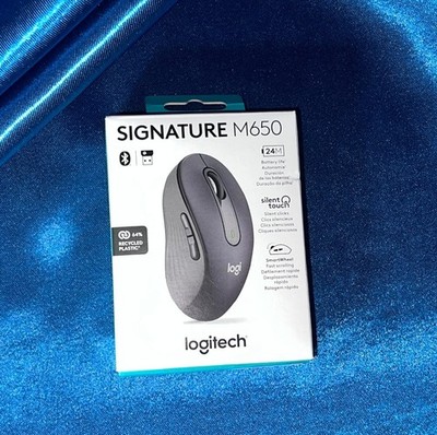 Logitech M650 Signature Bluetooth Wireless Mouse - Graphite - 910-006250