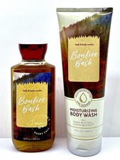 BATH  BODY WORKS BONFIRE BASH SHOWER GEL BODY WASH New