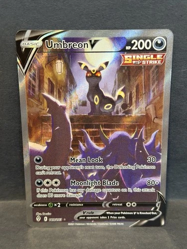 New ListingPokémon Evolving Skies Umbreon v Alternate Art 189/203