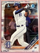 2019 Bowman #BCP-149 Jose de la Cruz Chrome Prospects Card Detroit Tigers MLB