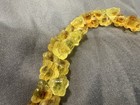 Czech Glass Top Drilled Flower Beads, Transparent Yellow, 6mm, 59 Count, 8” Str — photo 2
