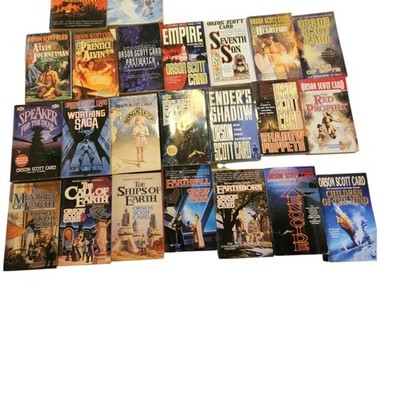 Lot-23 Orson Scott Card Mass/Trade Paperback Books Mixed  Ender, Homecoming..