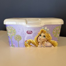 Huggies Disney Tangled Hard Plastic Wipes Container Rapunzel Purple 2011 RARE