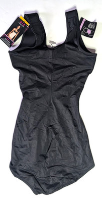 Maidenform Open Bust FIRM Control Shapewear Body Shaper WYOB Black Sz Small