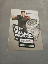 TPEEP400 MAGAZINE ADVERT 11X8" SWATCH - 007 VILLAIN COLLECTION 