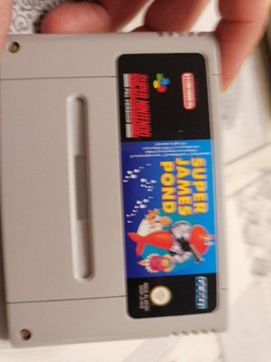 Super Nintendo Spiel Super James Pond