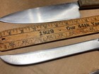 3-LARGE -vintage CHICAGO CUTLERY Chef & Butchers Knives- very good — photo 3