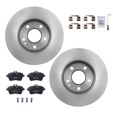 2x Bremsscheibe Vorne for Mercedes-Benz W169 A160 CDI 1694210112 276mm