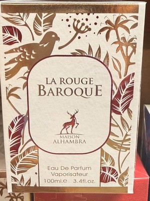 LA Rouge Baroque By Maison Alhambra 3.4oz/100ml Edp Spray For Unisex New In Box