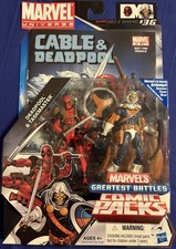 Marvel Universe 3.75" Deadpool & Taskmaster Figura de Acción Hasbro Comic Paquete de 2 🔥