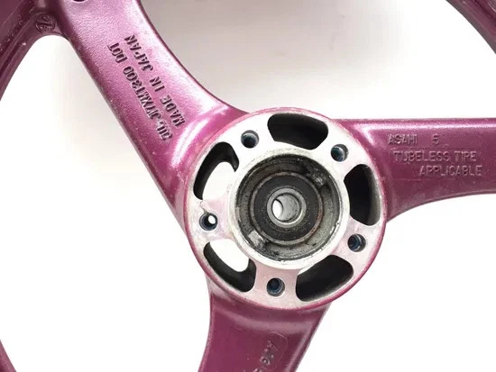 Purple Front Wheel Rim 1995 Suzuki Katana 600 GSX600F 3361 x - Image 2 of 4