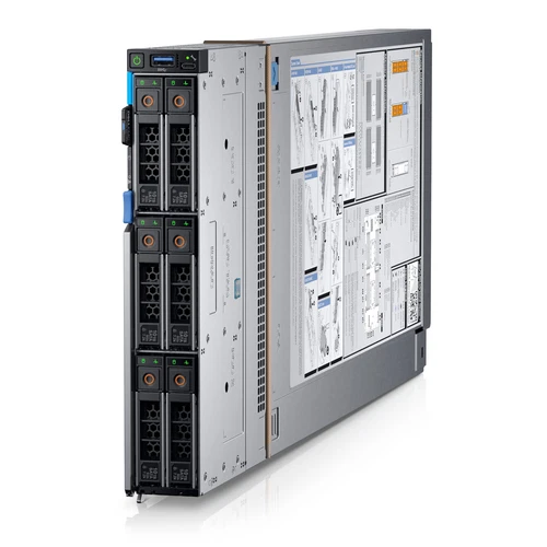 Dell EMC PowerEdge MX740c Blade: Intel Xeon Gold 5118, 64GB RAM, H730p SAS