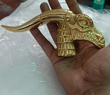Dragon Head Handle Only for Antique Wooden Vintage Walking Stick Cane Unisex Gft