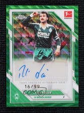 Rudi Voller Chrome Bundesliga 2025/26 Green Wave Refractor /99 Auto