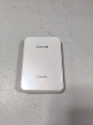 Canon Zoemini Mini Photo Printer - Signs of Use, Not Tested White/Silver