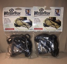NEW 2 Wintertrax By Yaktrax Light Duty Traction Snow Ice Shoe Boots Spikeless