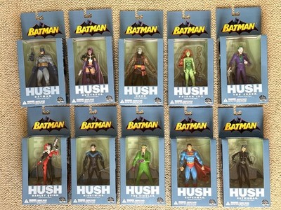 DC Direct BATMAN: HUSH Collector Figures - Complete Set Waves 1 & 2 Sealed, Mint