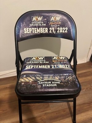 AEW DYNAMITE GRAND SLAM 2022 STADIUM CHAIR - EVENT ONLY