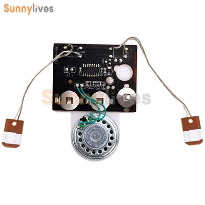 30s Sound Voice Module Recordable Music for DIY Card Musical Box with Speaker