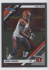 2019 Panini Donruss Press Proof Silver 24/100 Geno Atkins #61 0nr3