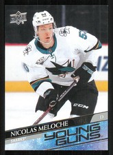 2020-21 Upper Deck #463 Nicolas Meloche Young Guns RC