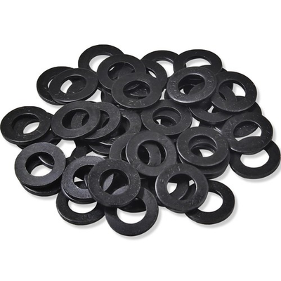 #ad #ad 50Pcs 5 16 Inch Flat Washer Carbon Steel Black Oxide Washers 0.34quot; ID 0.6... $9.38